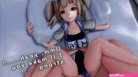 Sex with Nim-chan in the missionary position