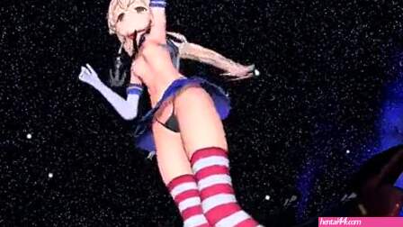 Shimakaze – Catch The Wave (Short Ver.) [MMD R18] GuraMMD