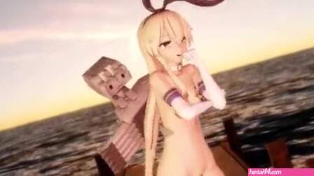 Shimakaze – STAR-T-RAIN [MMD R15] Shimakazelive
