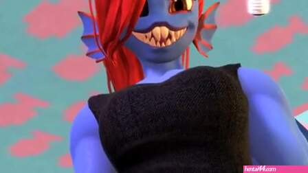Sucking Undyne