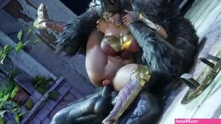 Werewolf Fucks Wonder Woman [Blueberg]