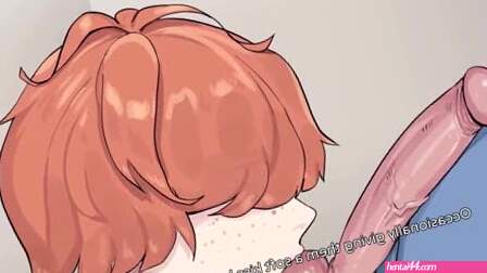 Femboy blowjob
