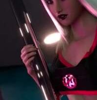 Jojo pole dancing