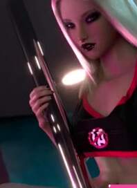 Jojo pole dancing