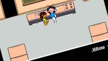 Kris breeding Temmie in School