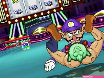 MUGEN: Lady Bow & Vivian fucks Waluigi
