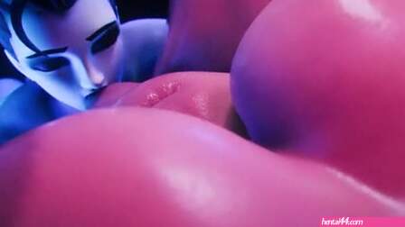 Mei x Widowmaker: Only Chubbys Part 2 [No Pubic Hair] | Cerbskies