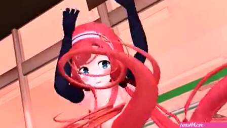 Shimakaze, Kawakaze & Prinz – Breakdance Exhibition [MMD R18] adgsfh