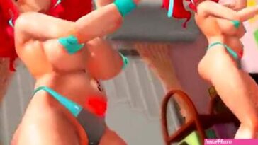 [Azur Lane MMD] (Bremerton) – NiziU -『Make you happy』dance (R18)
