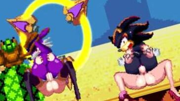 MUGEN: Hades Izanami & Boa Hancock fucks Fang & Shadow
