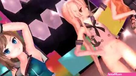 Shimakaze & Fleet Girls – Juliana’s Tokyo [MMD R18] omankotarou