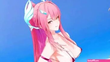 [[WuWa MMD] (Aemeath, Chisa, Lynae) LOONA – "PTT" dance (R18)