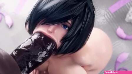 Yorha 2b BBC Blowjob (SKXZ)