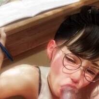 Amelialtie Blowjob under the table
