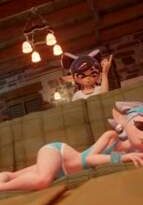Callie pranking Marie (Splatoon)