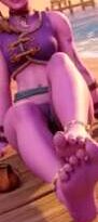Kenyatta cute feet