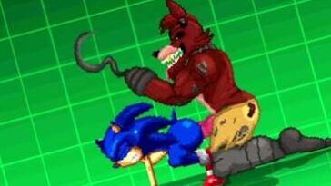 MUGEN: Foxy fucks Sonic