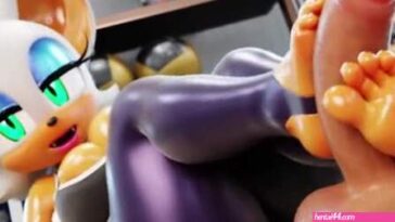 Rouge Footjob Workout