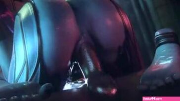 Widowmaker Loves Riding Big Black Cock