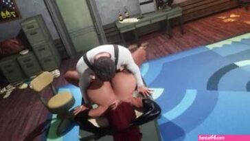 Detective Forces Busty Redhead to Take Every Inch