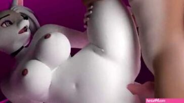 Goth Furry Standing Fuck