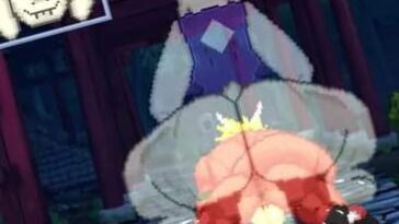 MUGEN: Hyper Toriel fucks Delga