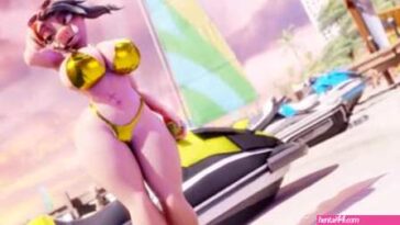 Piglin is in vacation