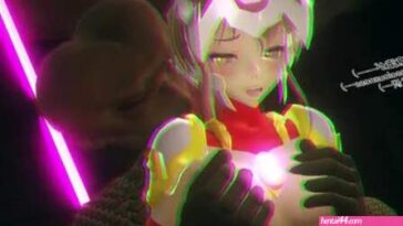 Ultra Girl Mine Defeated