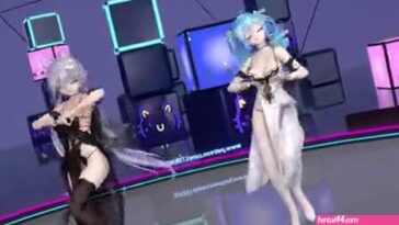 [Vocaloid R18 MMD] (Tianyi & Miku)HIMEHINA – V {dance}